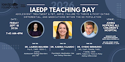 2026 iaedp Tampa Teaching Day - Sept 18th