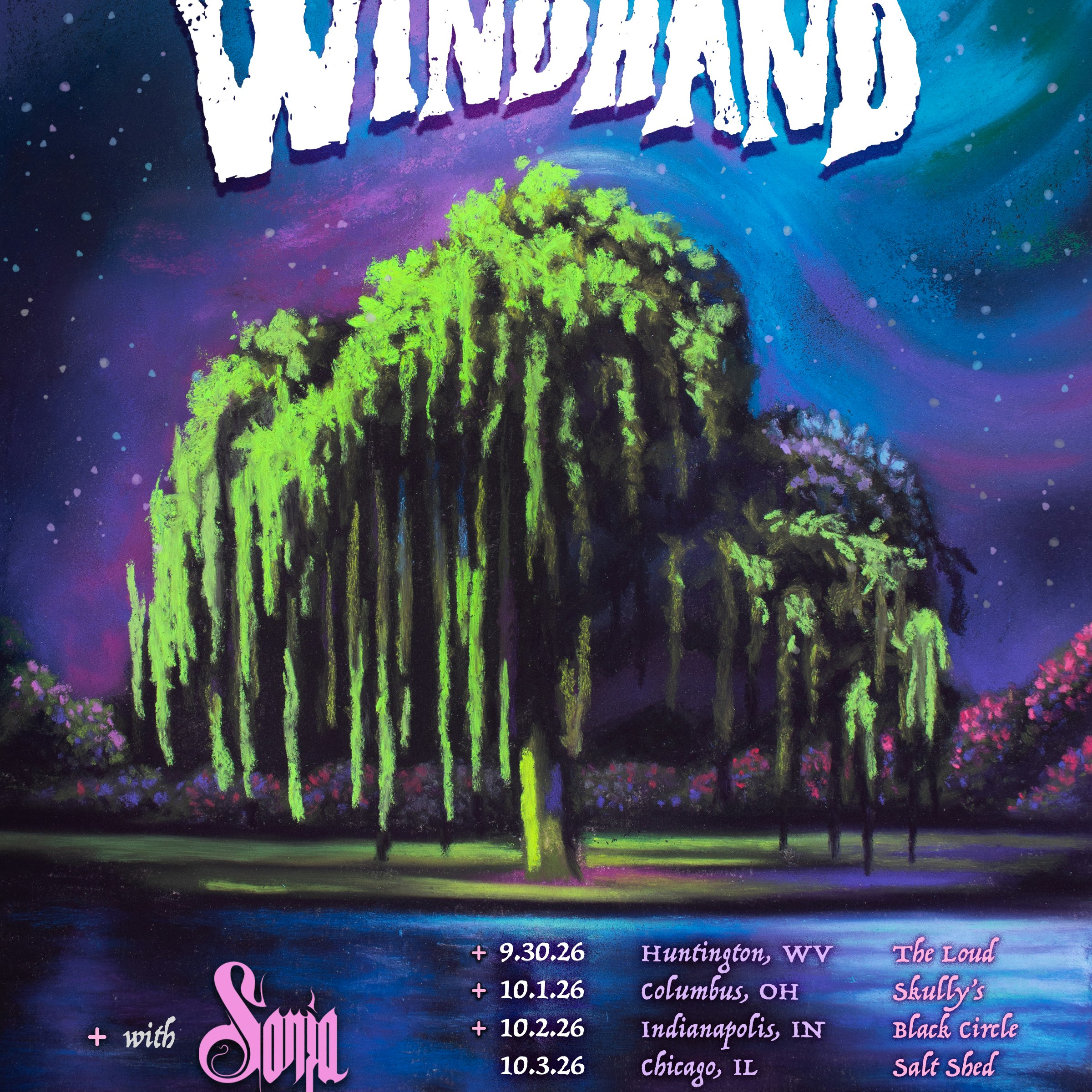 Windhand & Soja tour! w/ Faerie Ring & Rat King