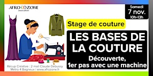 Stage d'initiation à la Couture
