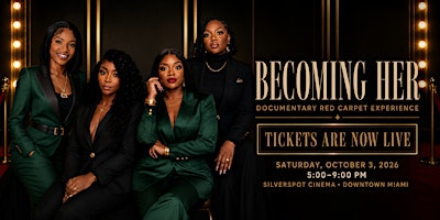 Becoming Her Red Carpet Premiere Experience