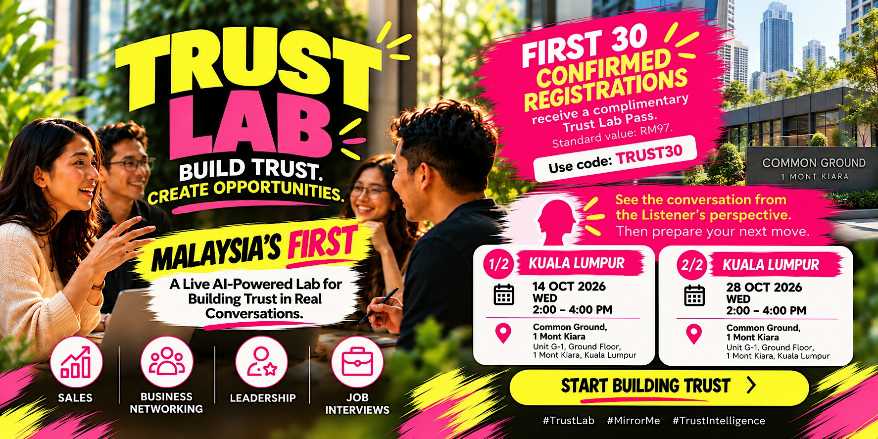Trust Lab Kuala Lumpur  - Build Trust. Create Opportunities.