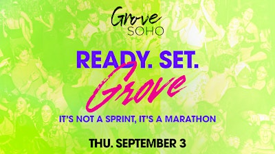 Ready. Set. Grove. Thursday!