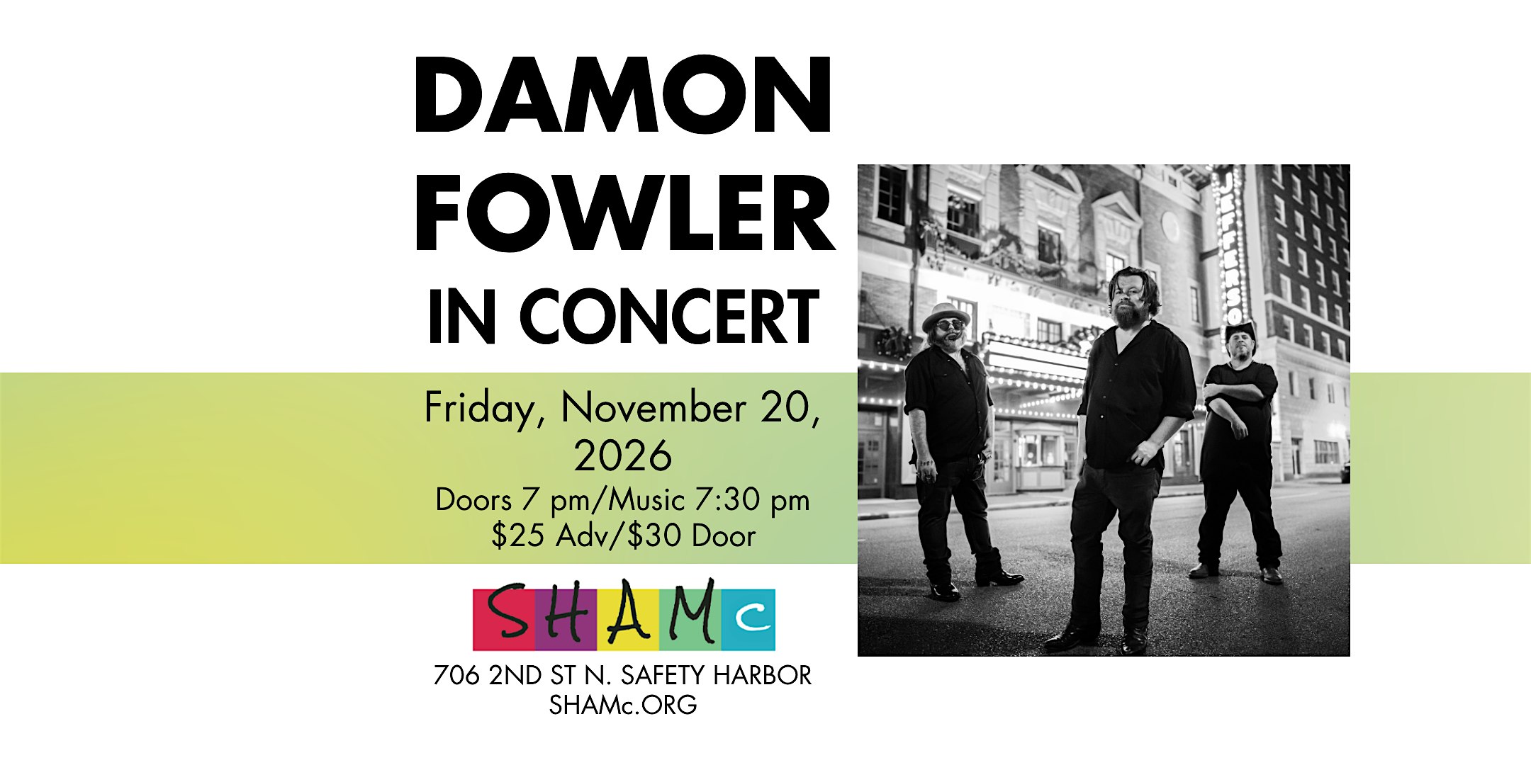 Damon Fowler In Concert