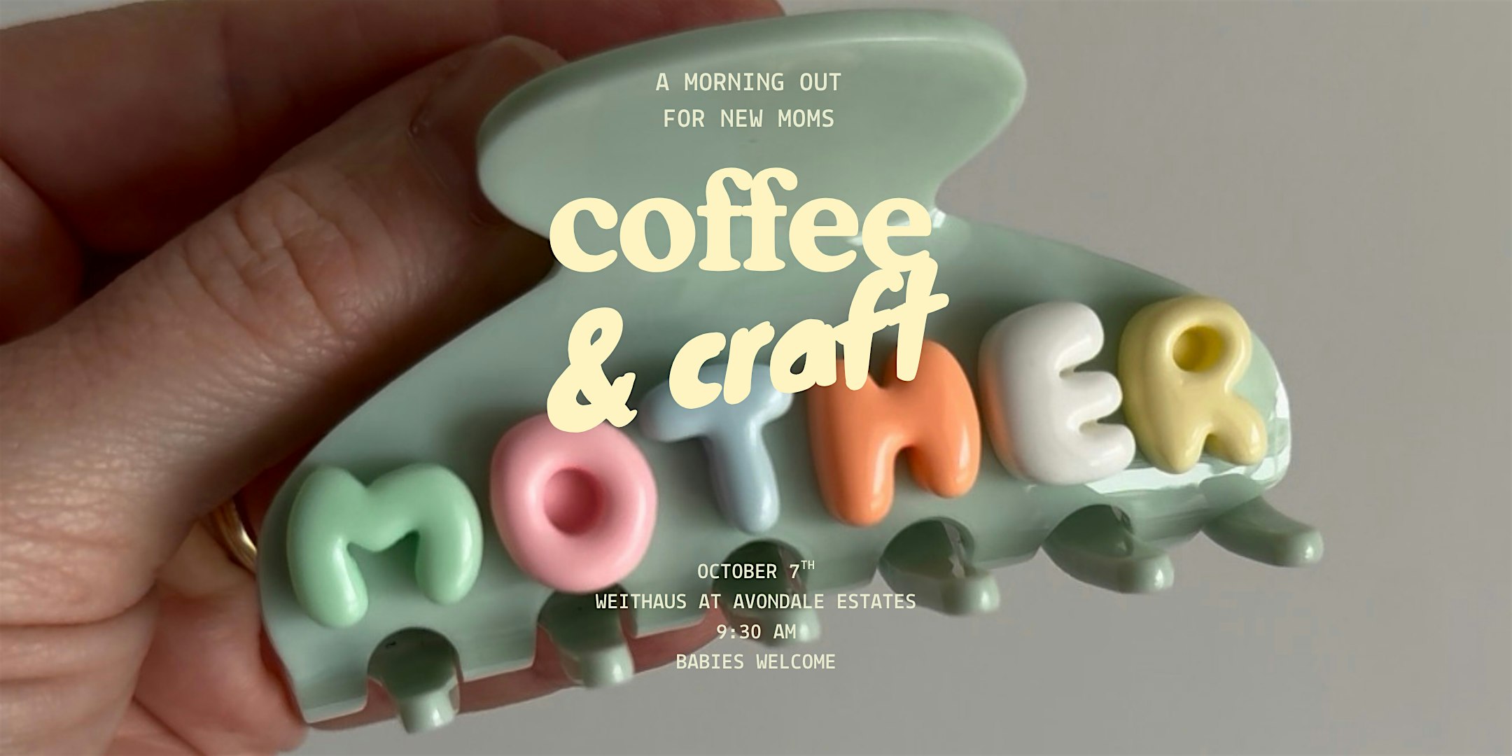 Mom Coffee & Craft Playdate