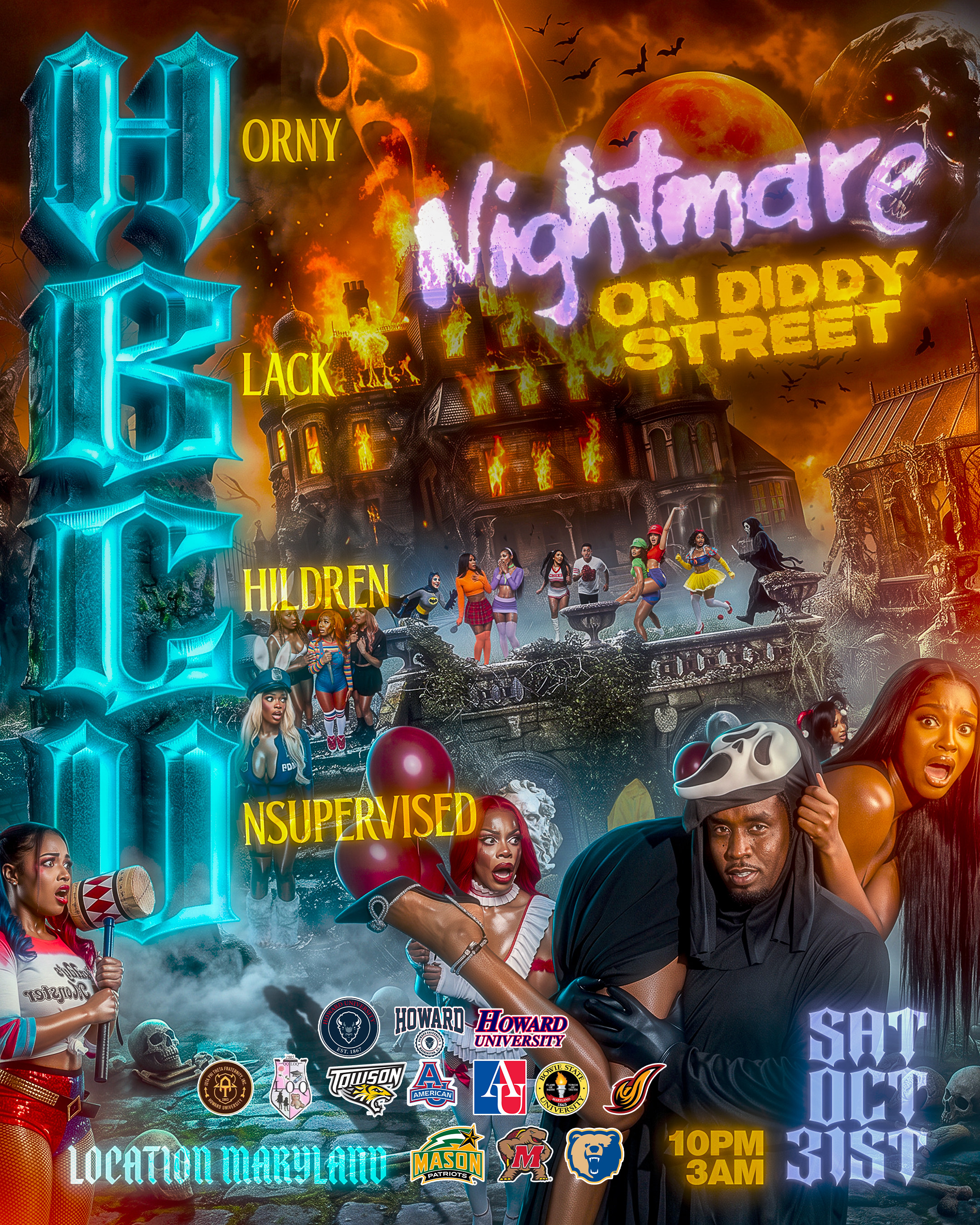 NIGHTMARE ON DIDDY STREET🎃👻