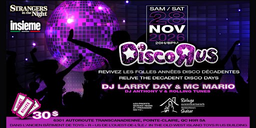 SITN présente: DISCO "R" US