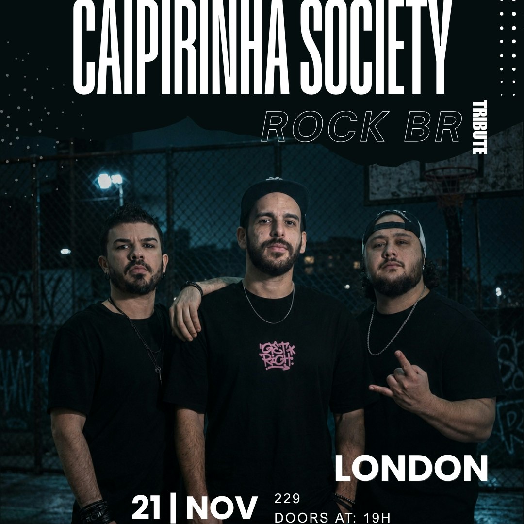 Caipirinha Society – London | The Best of Brazilian Rock