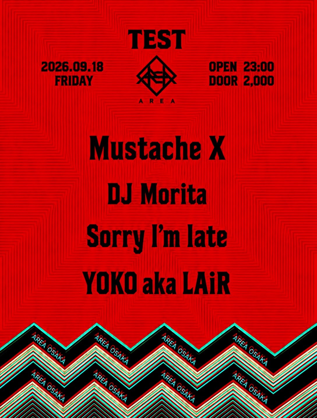 TEST＠Area_osaka