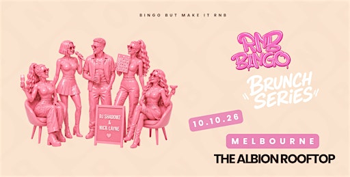 RNB BINGO BRUNCH X THE ALBION ROOFTOP - SOUTH MELBOURNE