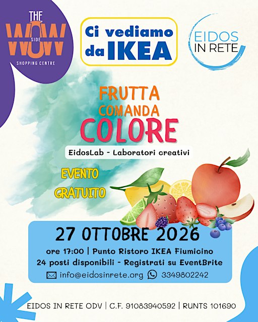Ci vediamo da IKEA: Frutta comanda colore