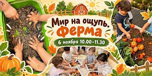 1-3 года. Сенсорное приключение. Ферма