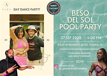 Beso del Sol: Tampa Bay's Premium Latin Dance Pool Party!