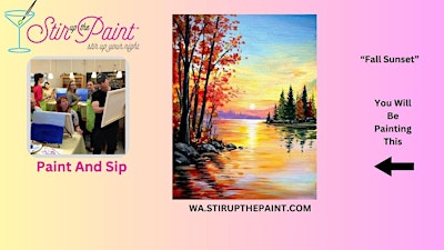 Bellevue Paint and Sip, Paint Party, Paint Night  With Stir Up The Paint