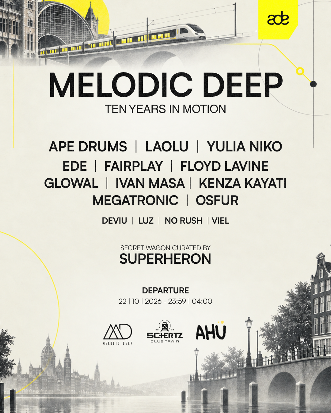 Melodic Deep - Ten Years in Motion ADE
