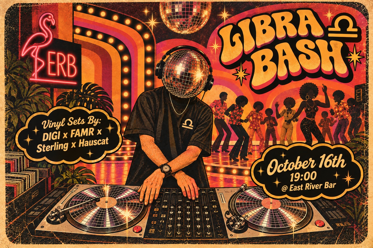 Libra Bash - Disco/Funk/Soul/Hip Hop/R&B Night