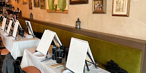 October Spooky Sip & Paint Saturday Brunch @ Bacari W. Adams!