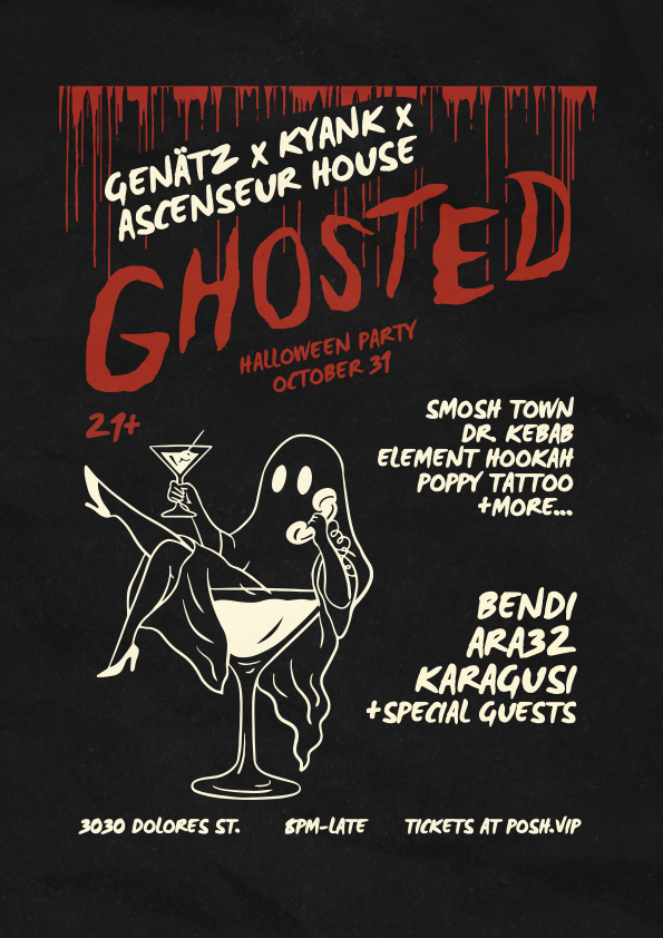 GHOSTED: Halloween Party 👻