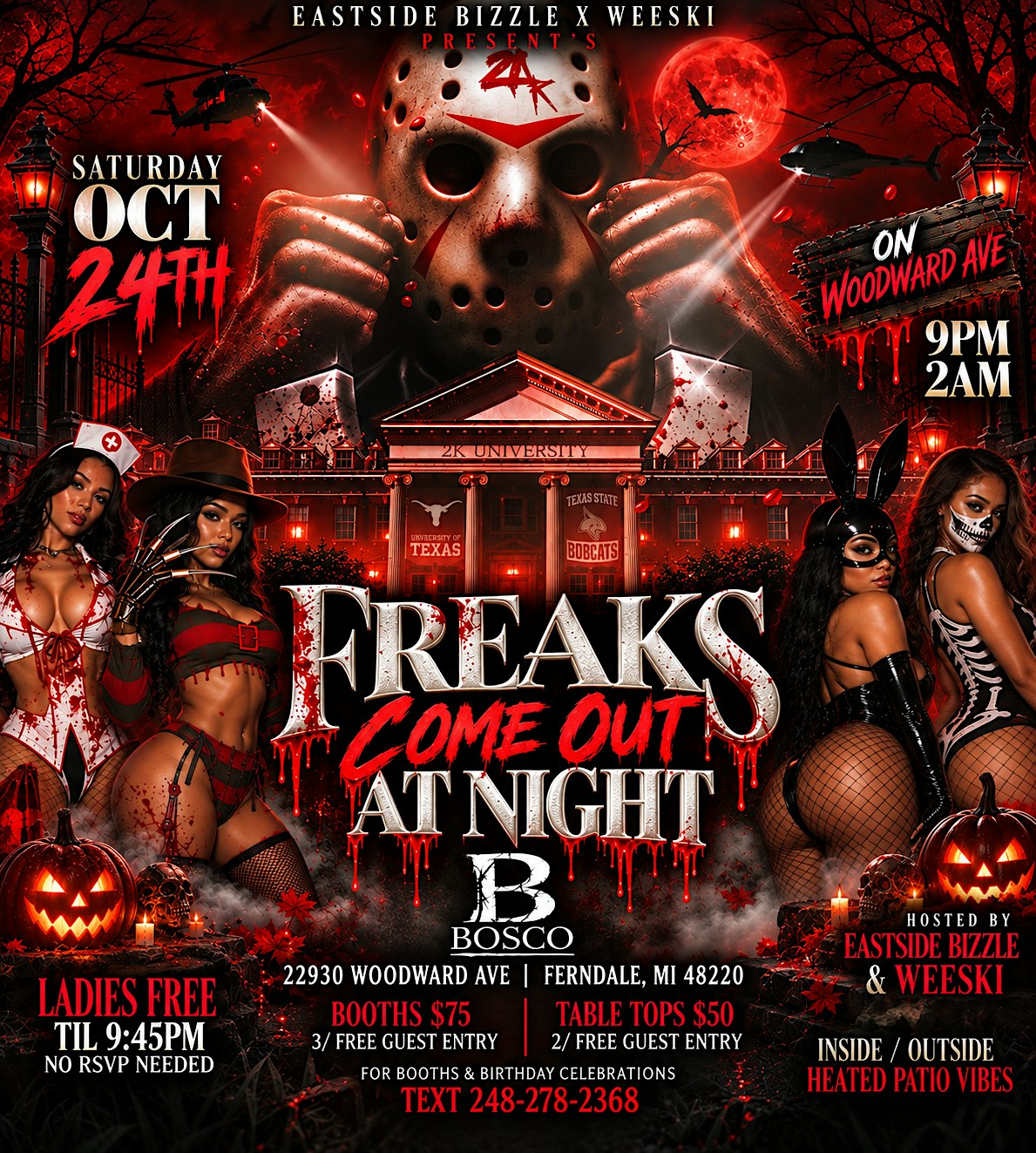 Freaks Come Out At Night