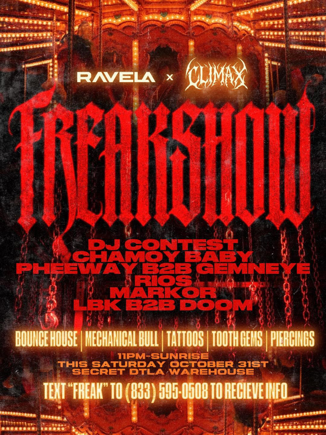 Freak Show: Chamoy Baby,  PHEEWAY B2B GEMNEYE & more