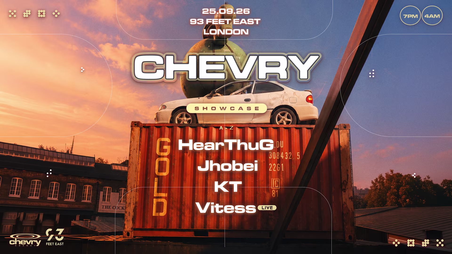 Chevry Showcase : Hearthug, Jhobei, Kt, Vitess