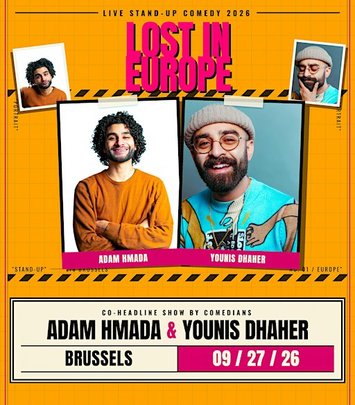Adam Hmada & Younis Dhaher: Lost in Europe (English Comedy Show)