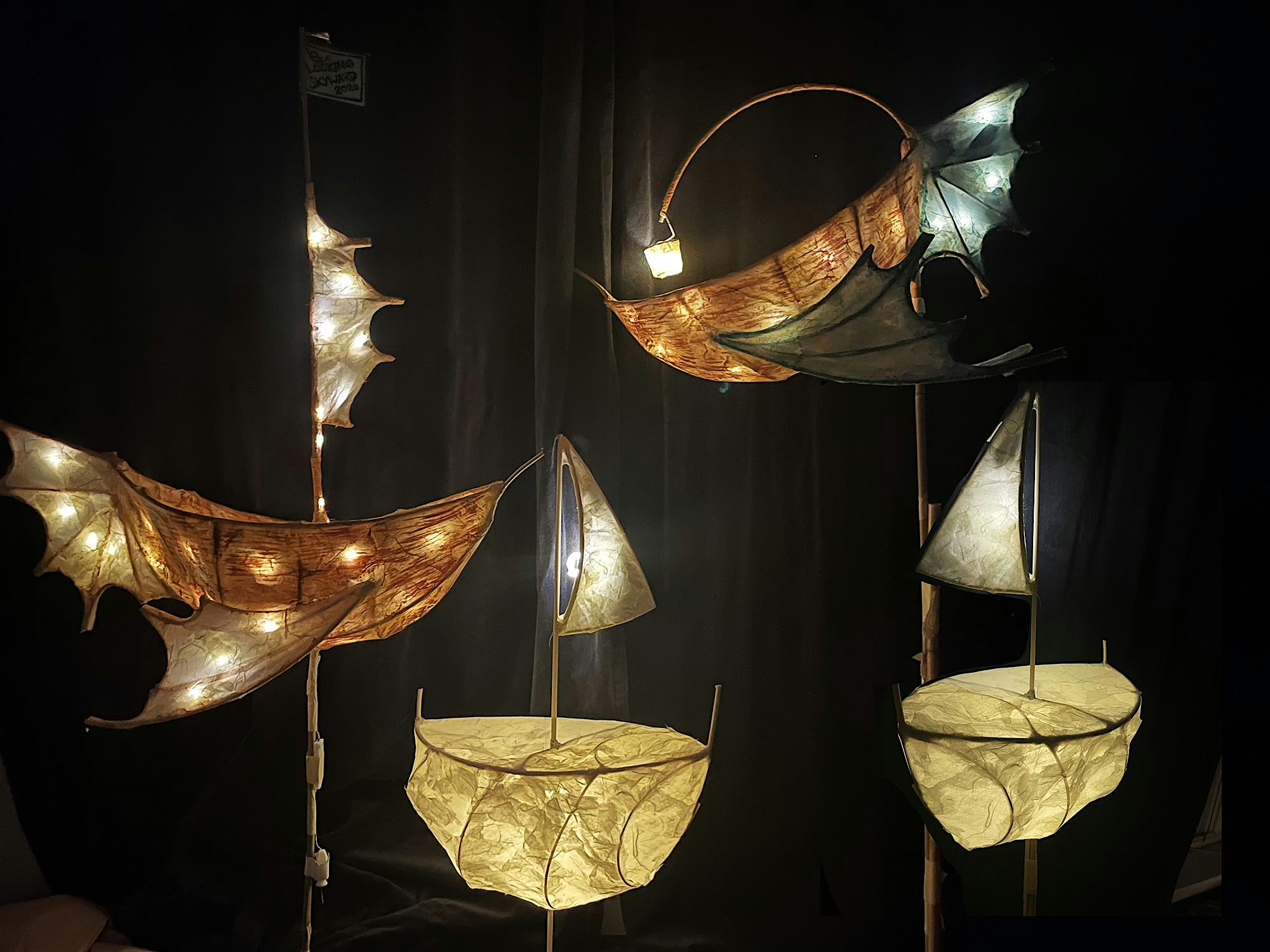 Lantern Airship Workshop for the Beltline Lantern Parade!