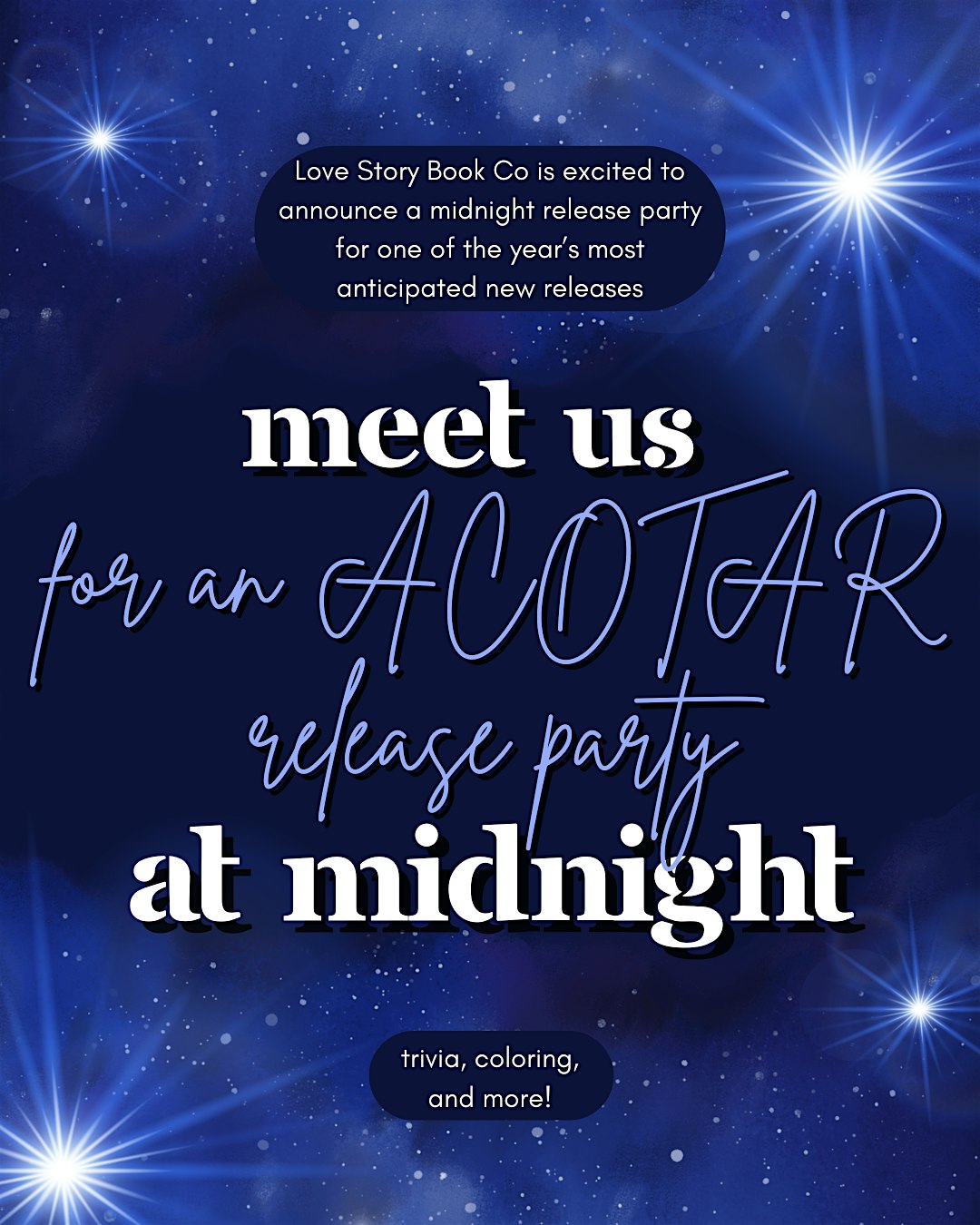 ACOTAR 6 Midnight Release Party