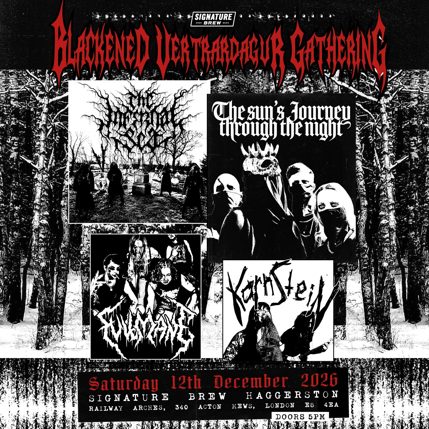 Blackened Vertrardagur Gathering | London