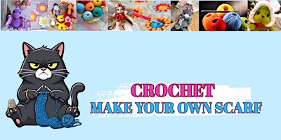 Crochet a scarf with premium Irish wool