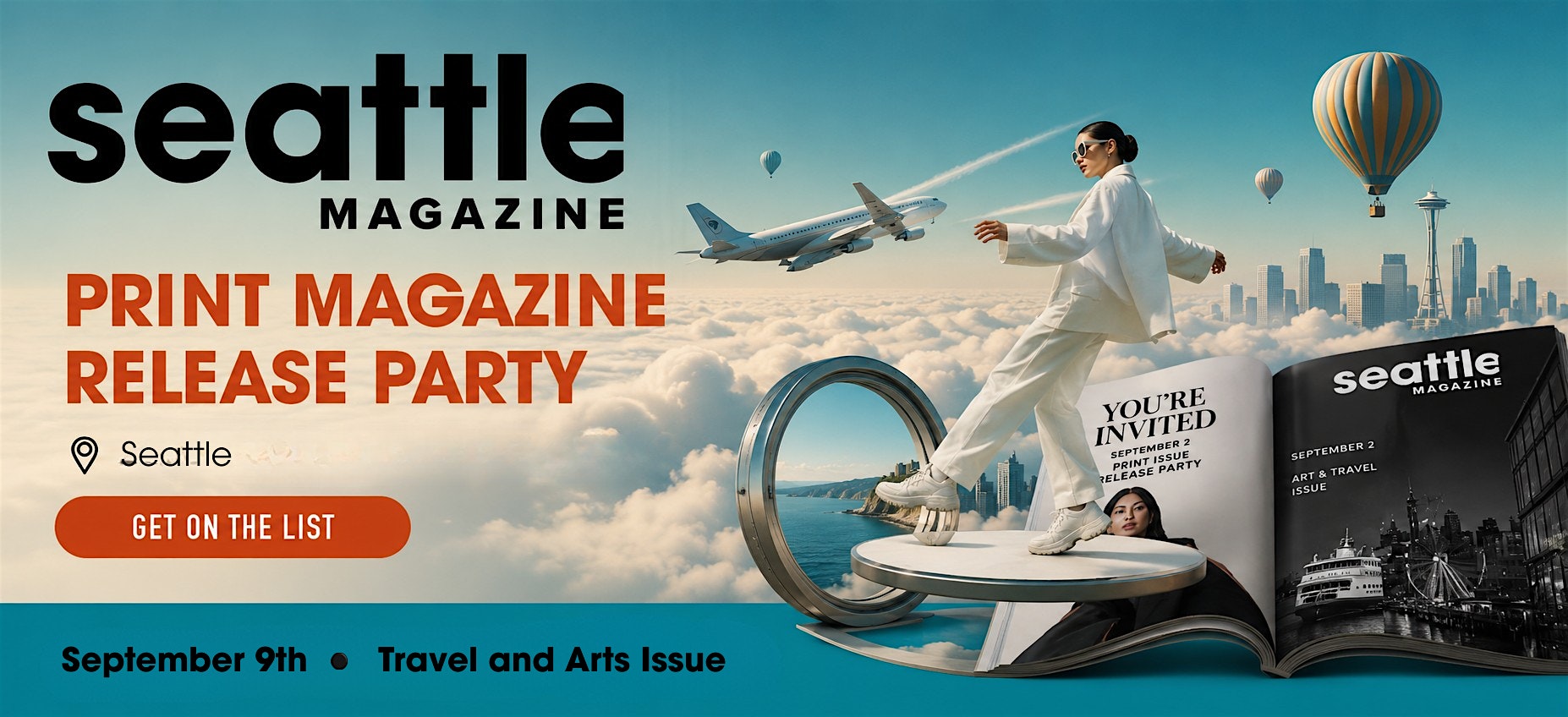 September Print Issue Release Party - Fall Travel & Arts Edition