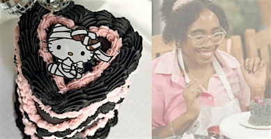 Houston Cake Decorating Class | Spooky Sanrio Cake Night