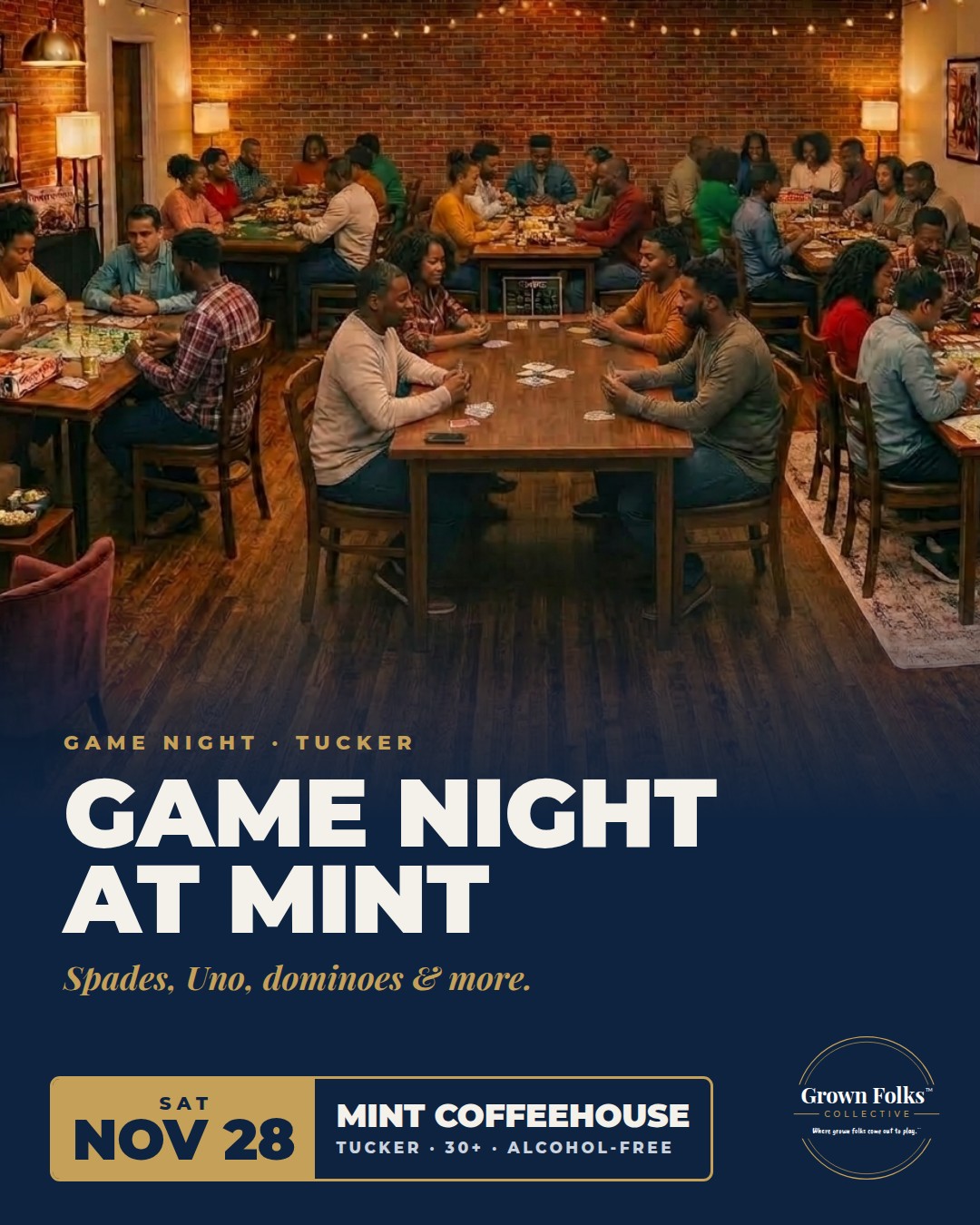 GFC Game Night at Mint: Spades, Uno, Dominoes & More (30+)