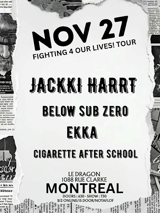 JACKKIHARRT/BELOWSUBZERO/EKKA/CIGARETTEAFTERSCHOOL