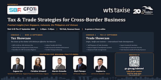 Regional Tax & Trade Update Series