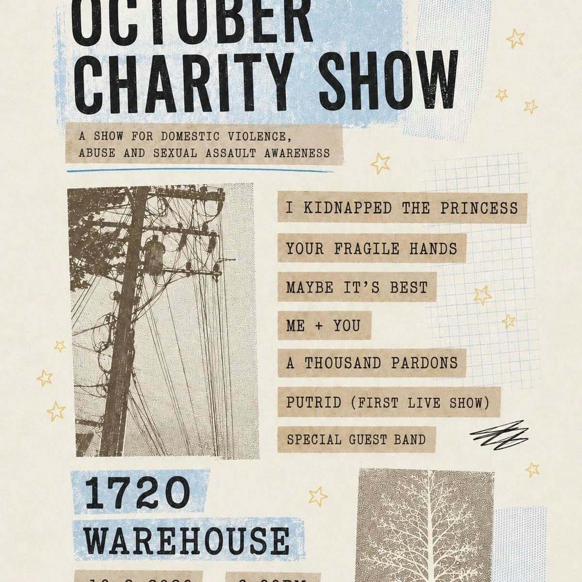 October Charity Show