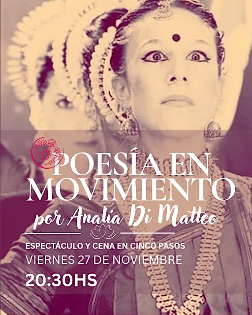 POESÍA EN MOVIMIENTO con Analía Di Matteo