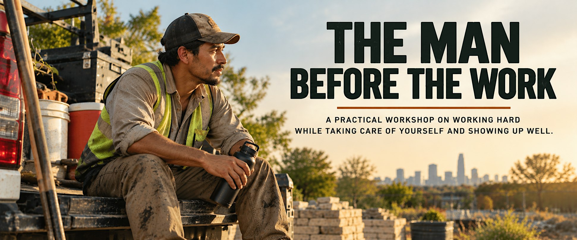 THE MAN BEFORE THE WORK