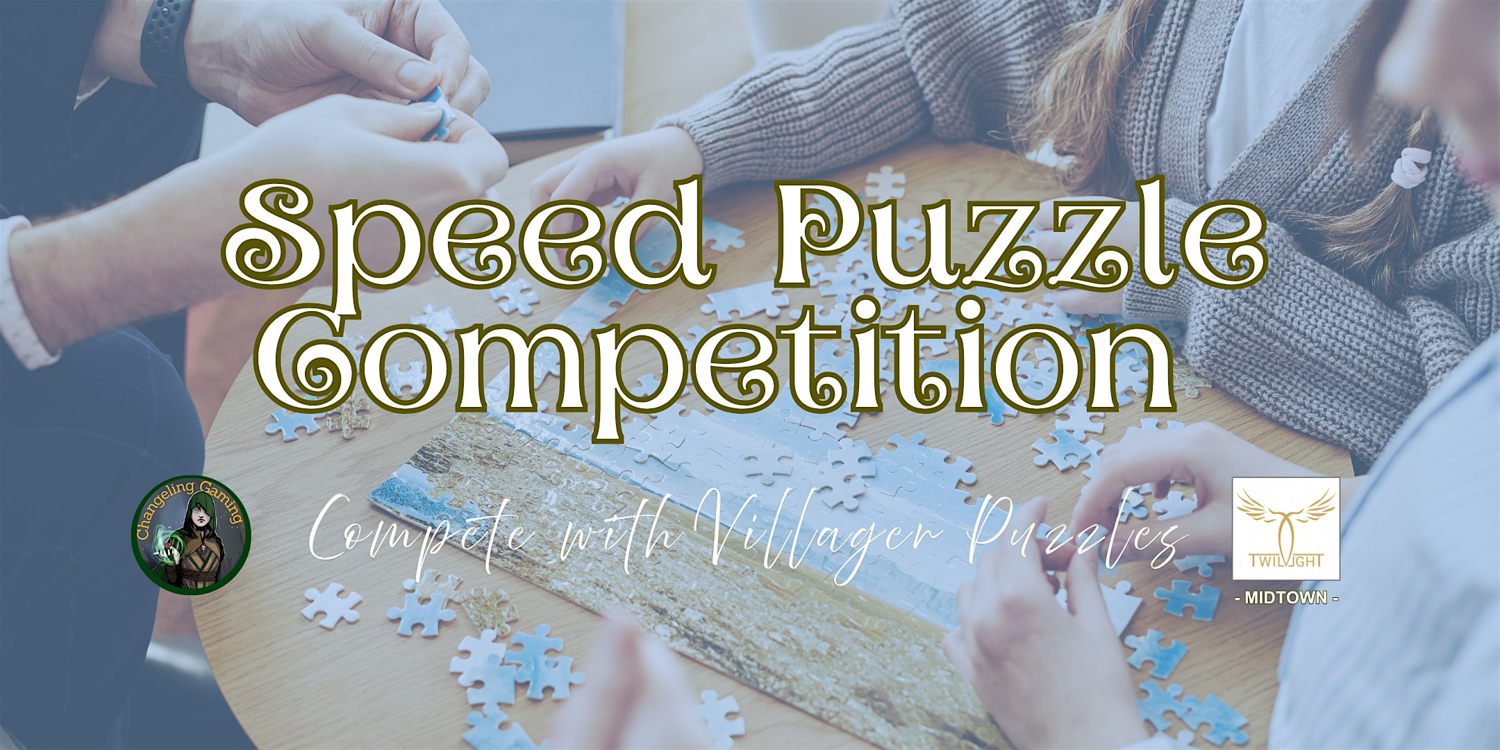 Speed Puzzle Competition @ Twilight Cafe Midtown Toronto