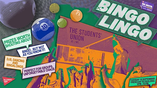 UWE Bristol Official Freshers | Bingo Lingo