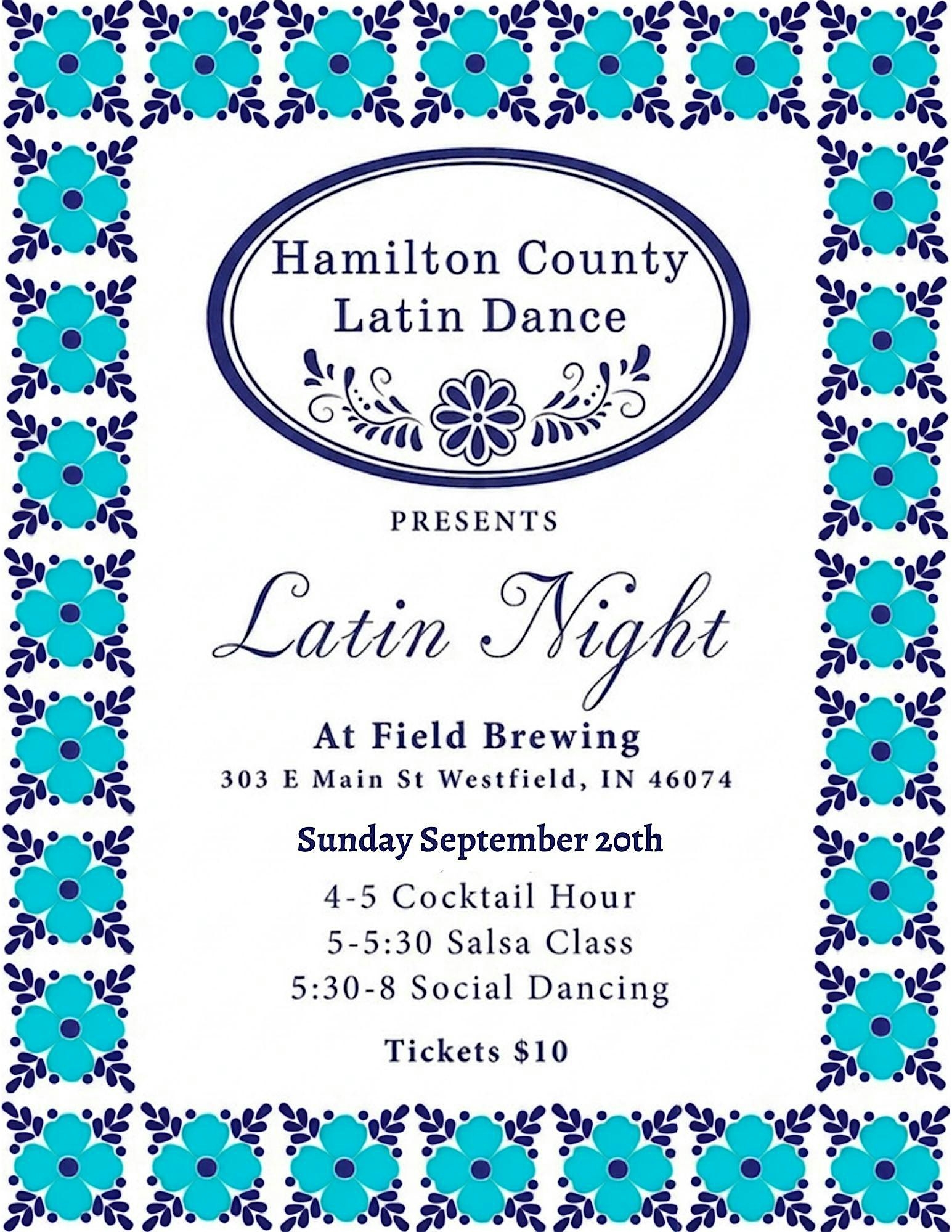 Latin Night at Field Brewing