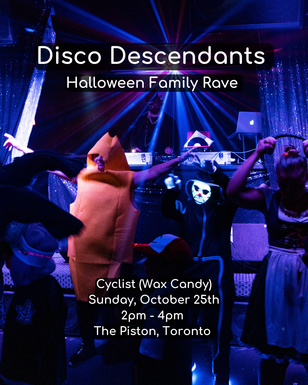 Disco Descendants Halloween Family Rave