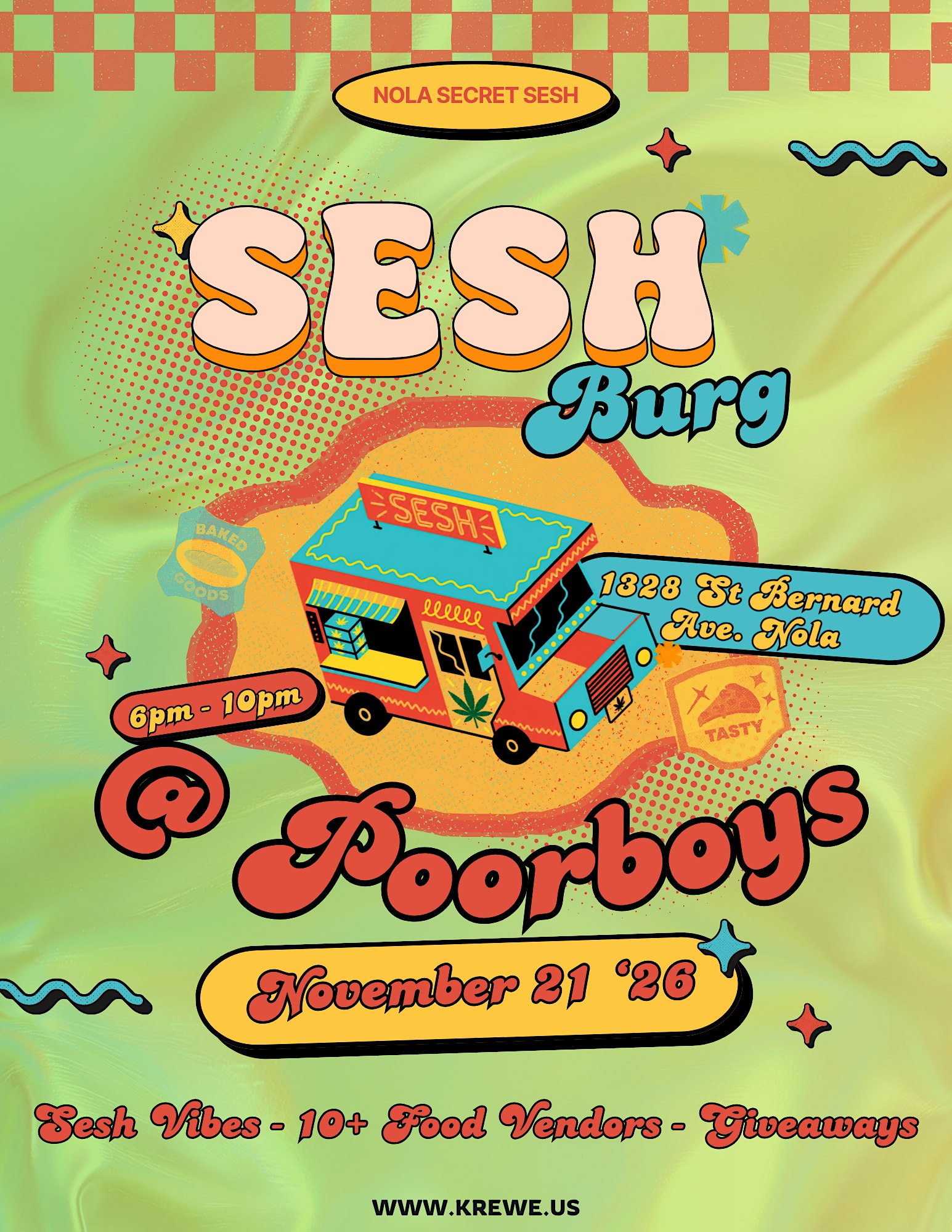 SeshBurg - A Food Themed Sesh