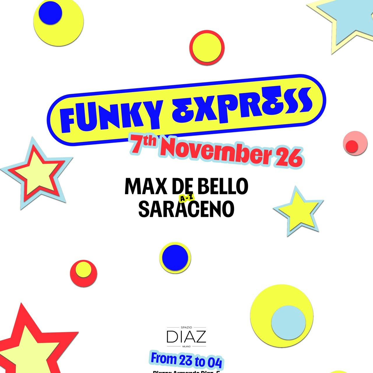 Funky Express is back in his second city!