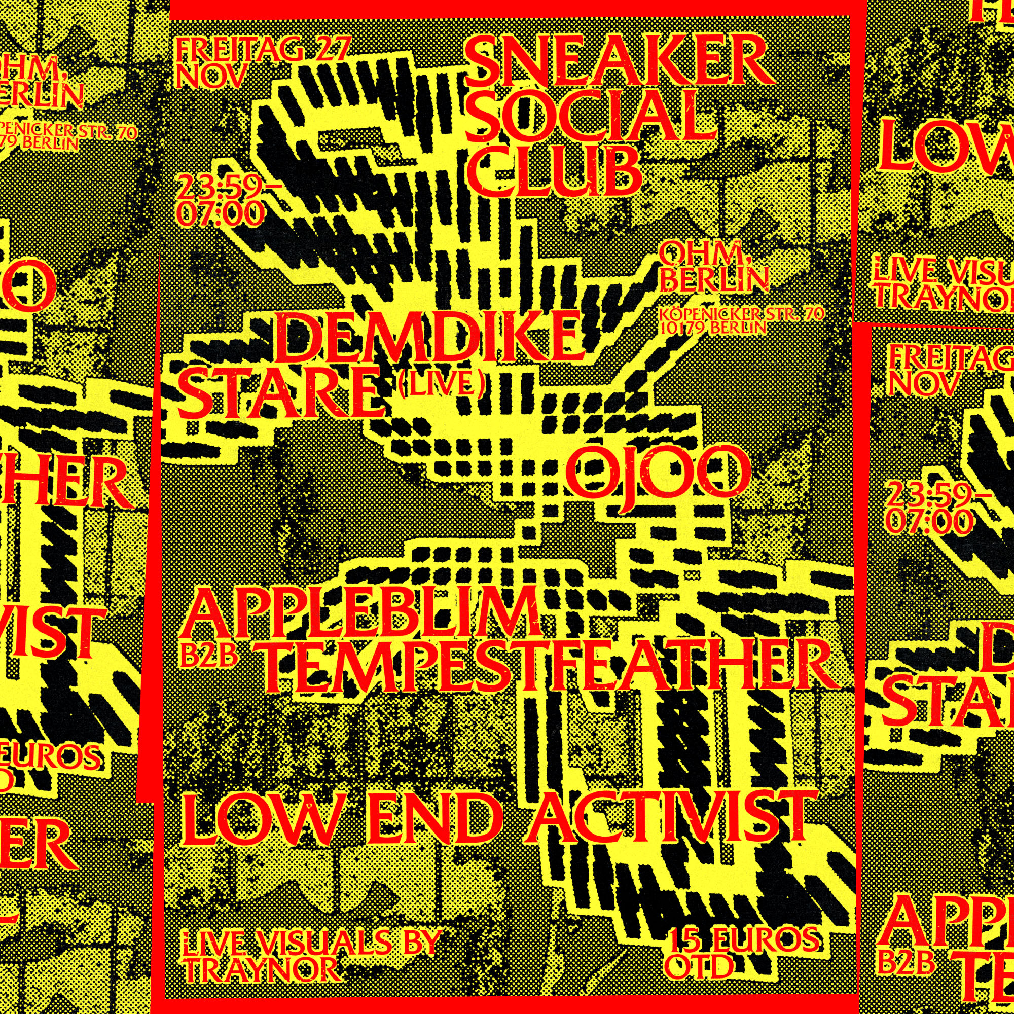 Sneaker Social Club with Demdike Stare & ojoo