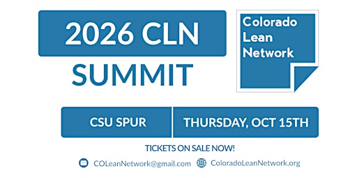 2026 Colorado Lean Network Summit