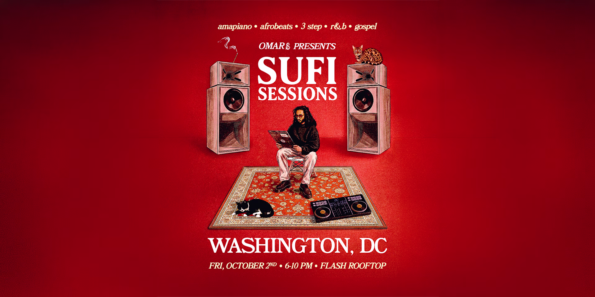 Omar Sufi Sessions At Flash Rooftop (Early Show)
