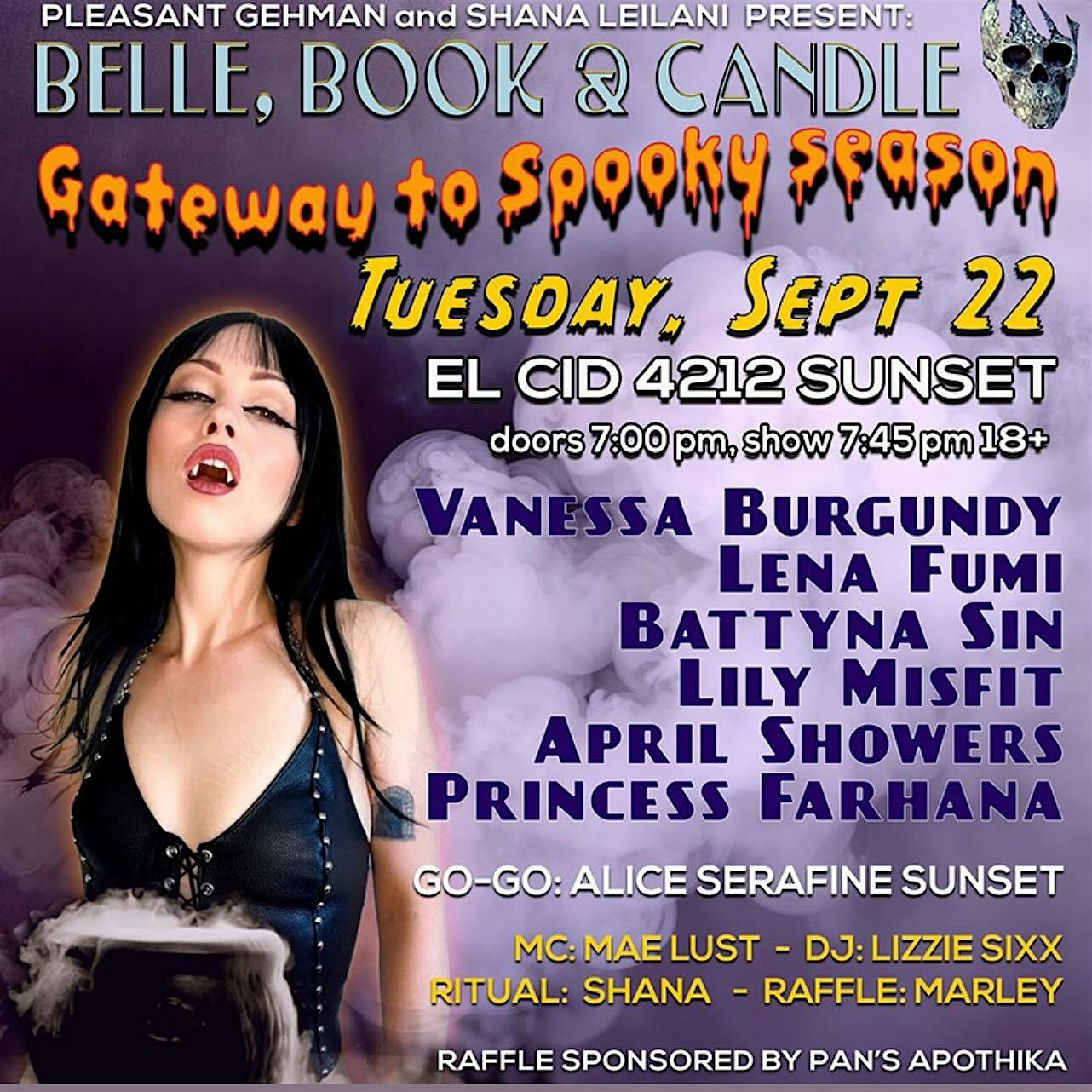 Belle, Book & Candle: Gateway to Spooky Season