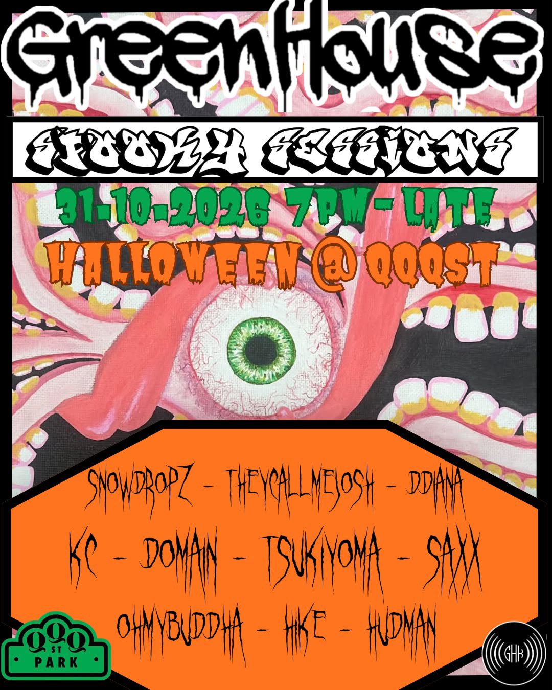 Greenhouse kollective Spooky Sessions