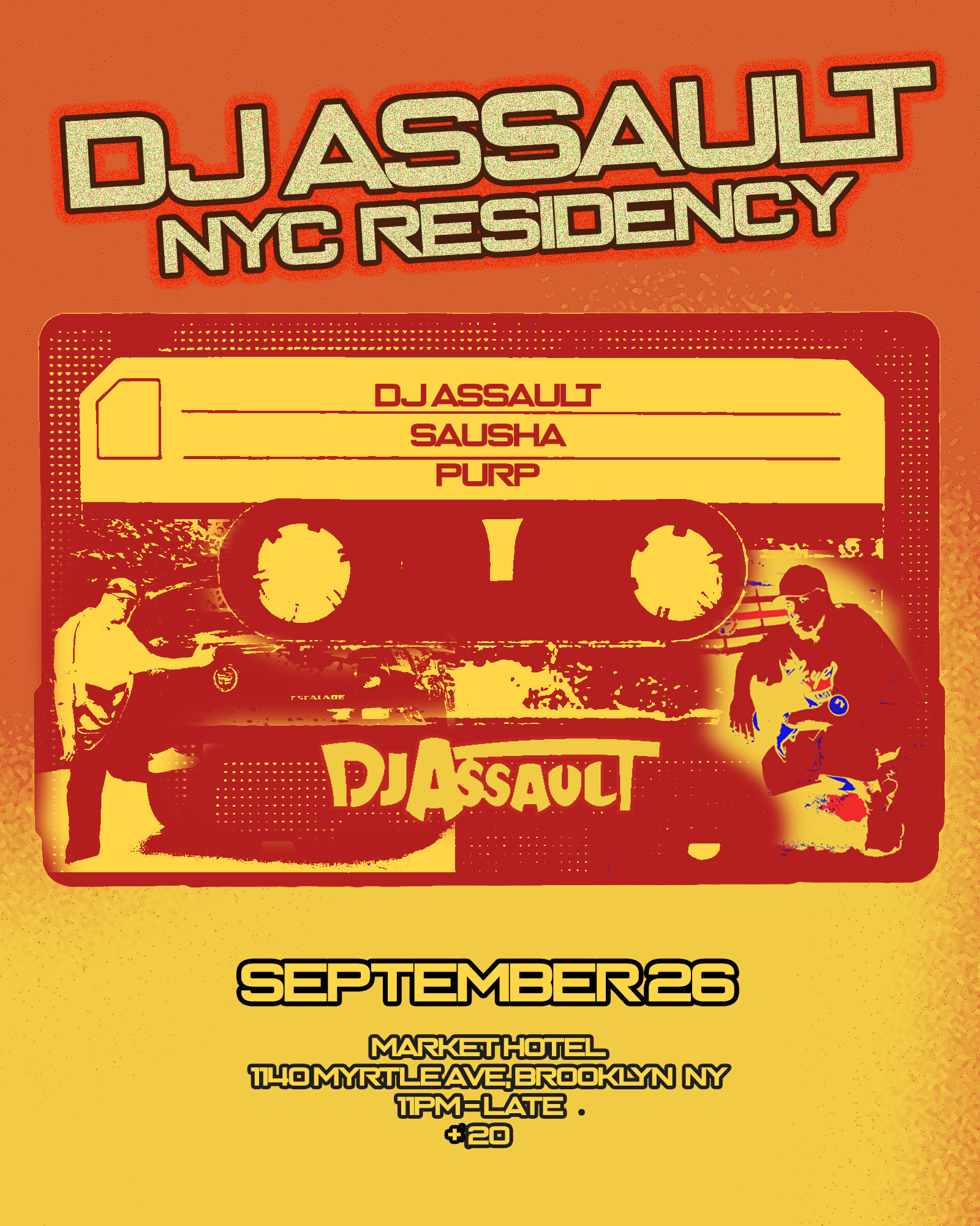 DJ Assault BROOKLYN RESIDENCY