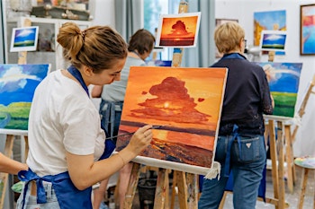Landscape Oil Painting class, Beginner friendly
